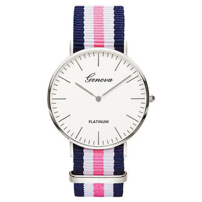 Nylon Strap Style Quartz Women Watch Top Brand Watches Fashion Casual Fashion Wrist Watch 2018 Hot Sale Fashion Ladies Watches
