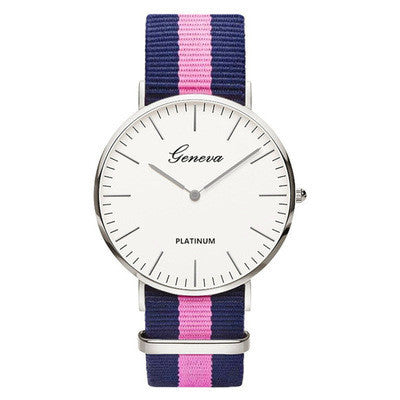 Nylon Strap Style Quartz Women Watch Top Brand Watches Fashion Casual Fashion Wrist Watch 2018 Hot Sale Fashion Ladies Watches