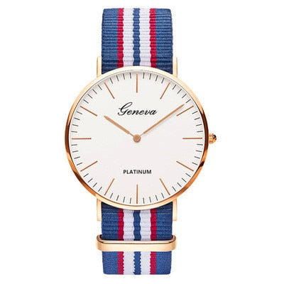 Nylon Strap Style Quartz Women Watch Top Brand Watches Fashion Casual Fashion Wrist Watch 2018 Hot Sale Fashion Ladies Watches