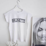 Fashion Vogue Womens Short Sleeve Basic Tee Shirt Summer Casual Tops feminina Hipster tumblr harajuku brand Blouse dames kleding
