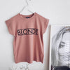 Fashion Vogue Womens Short Sleeve Basic Tee Shirt Summer Casual Tops feminina Hipster tumblr harajuku brand Blouse dames kleding