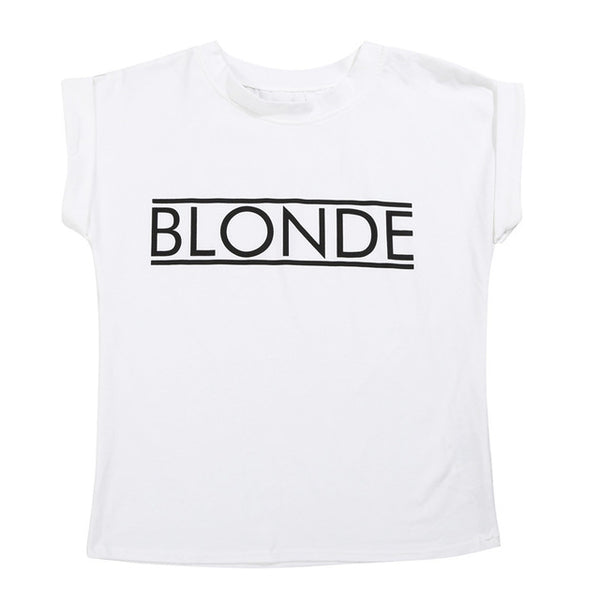 Fashion Vogue Womens Short Sleeve Basic Tee Shirt Summer Casual Tops feminina Hipster tumblr harajuku brand Blouse dames kleding