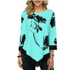 Floral Printed Women Shirt Asymmetric Hem Summer Blouse For Woman Flower Print Tops Blusas Fashion Female Camisa shirts 2019