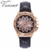 Fashion Women Rose Gold Flower Rhinestone Watch Luxury Casual Female Quartz Watch Relogio Feminino Drop Shipping