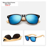 Oulylan Vintage Wooden Leg Sunglasses Men Women Luxury Brand Designer Bamboo Sun Glasses Ladies Retro UV400 Driving Goggles
