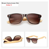 Oulylan Vintage Wooden Leg Sunglasses Men Women Luxury Brand Designer Bamboo Sun Glasses Ladies Retro UV400 Driving Goggles
