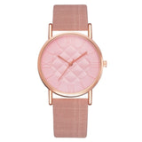 Fashion Women Leather Band Dress Quartz Wrist Watches Luxury Top Brand White Casual Ladies Wristwatch Relogio Feminino