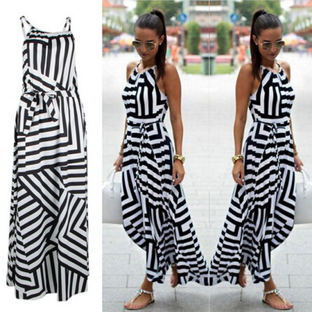 New Fashion Women Sexy Plus Size Summer Dresses Evening Party Beach Mini Dress S-XXL New