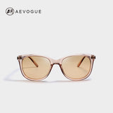 AEVOGUE Polarized Sunglasses Women  Popupar Transparent Frame Cat Eye Sun Glasses Vintage Oculos Ladies UV400 AE0654