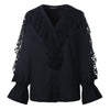 Women's Blouse 2020 Celmia Summer Ruffled Stylish Top Plus Size Sexy V neck Long Sleeve Shirt Female Casual Buttons Sweet Blusas
